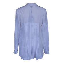 Load image into Gallery viewer, Stylish Pleated Blouse in White