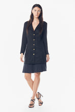 Load image into Gallery viewer, The Grace Long Blazer Dress in Black