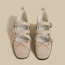 Load image into Gallery viewer, Women&#39;s Shoes New Spring Square Toe One-line Buckle Buckle Decoration Shoes Women Outdoor Daily Commute Zapatos De Mujer