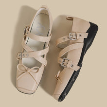 Load image into Gallery viewer, Women&#39;s Shoes New Spring Square Toe One-line Buckle Buckle Decoration Shoes Women Outdoor Daily Commute Zapatos De Mujer
