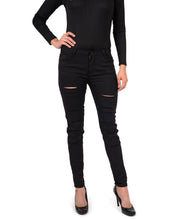 Load image into Gallery viewer, Clifton Ripped High Waisted Skinny Jeans