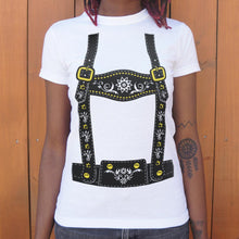 Load image into Gallery viewer, Lederhosen  T-Shirt (Ladies)