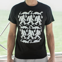 Load image into Gallery viewer, Bigfoot &amp; Nessie Sweater T-Shirt (Mens)