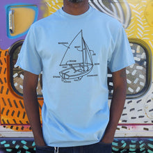 Load image into Gallery viewer, Boat Diagram T-Shirt (Mens)