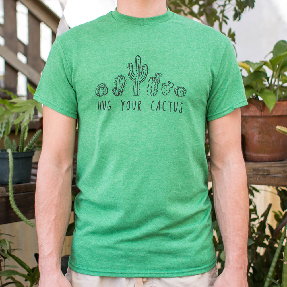 Hug Your Cactus T-Shirt (Mens)