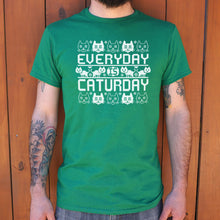 Load image into Gallery viewer, Every Day Is Caturday T-Shirt (Mens)