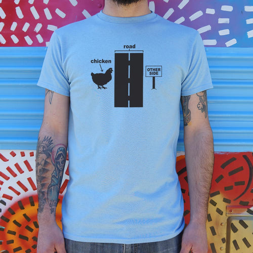 Chicken Crossing T-Shirt (Mens)