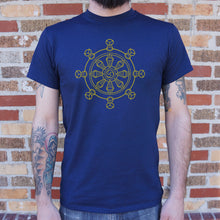 Load image into Gallery viewer, Dharma Wheel T-Shirt (Mens)