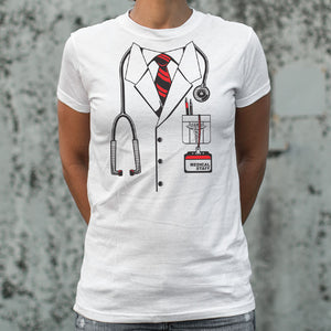 Doctor Costume T-Shirt (Ladies)