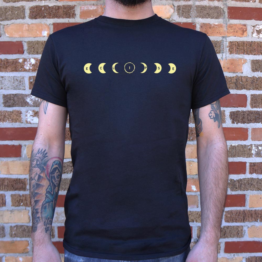 Eclipse Moon Phases T-Shirt (Mens)