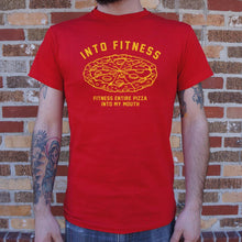 Load image into Gallery viewer, Into Fitness, Fitness Entire Pizza Into My Mouth T-Shirt (Mens)