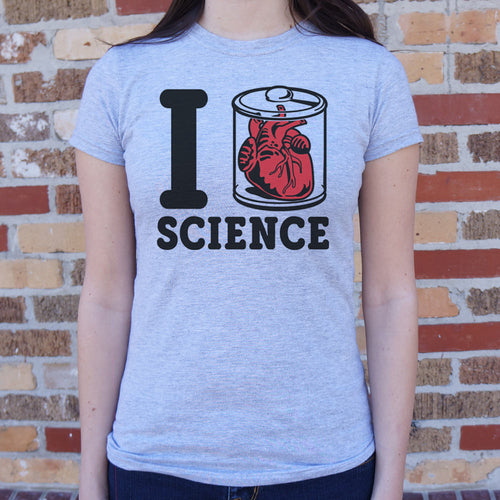 I Heart Specimen Science T-Shirt (Ladies)