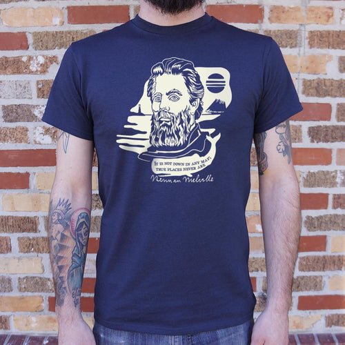 Herman Melville Quote T-Shirt (Mens)