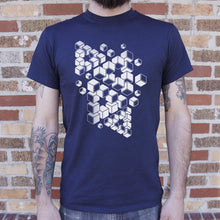 Load image into Gallery viewer, Impossible Triangles Penrose T-Shirt (Mens)