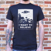 Load image into Gallery viewer, I Want To Believe T-Shirt (Mens)