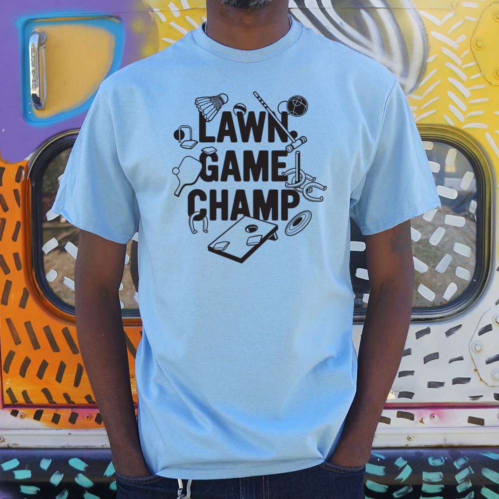 Lawn Game Champ T-Shirt (Mens)