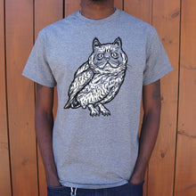Load image into Gallery viewer, Cat Owl T-Shirt (Mens)