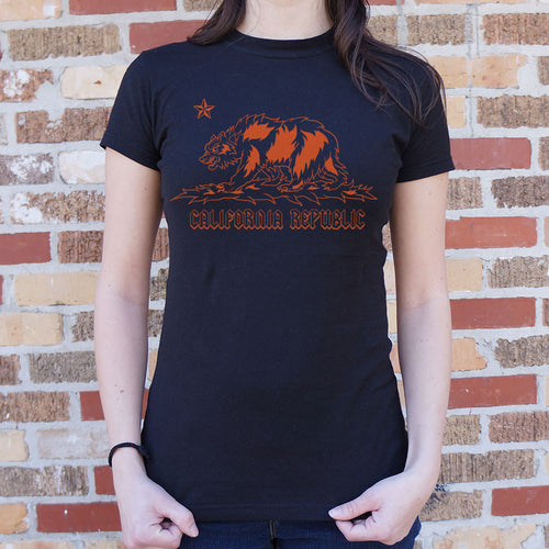 Metal California T-Shirt (Ladies)