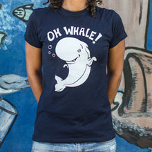 Load image into Gallery viewer, Oh Whale! T-Shirt (Ladies)