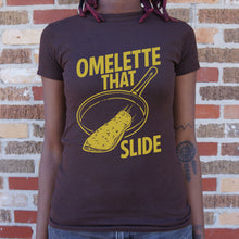 Load image into Gallery viewer, Omelette That Slide T-Shirt (Ladies)