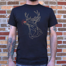 Load image into Gallery viewer, Polygon Rudolph T-Shirt (Mens)