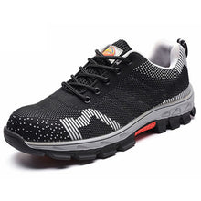 Load image into Gallery viewer, Men Work &amp; Safety Shoes Steel Toe Caps Anti-smashing Anti-puncture Construction Work Boots Non-slip Breathable Security shoes