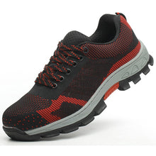 Load image into Gallery viewer, Men Work &amp; Safety Shoes Steel Toe Caps Anti-smashing Anti-puncture Construction Work Boots Non-slip Breathable Security shoes