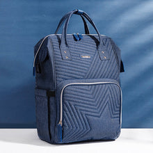 Load image into Gallery viewer, Sunveno Fashion Diaper Bag Backpack Quilted Large Mum Maternity Nursing Bag Travel Backpack Stroller Baby Bag Nappy Baby Care