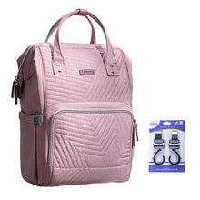 Load image into Gallery viewer, Sunveno Fashion Diaper Bag Backpack Quilted Large Mum Maternity Nursing Bag Travel Backpack Stroller Baby Bag Nappy Baby Care