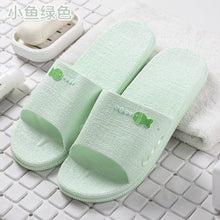 Load image into Gallery viewer, Women's new cool slippers, men's home summer shoes, women's anti-skid men's home bathroom, home slippers.
