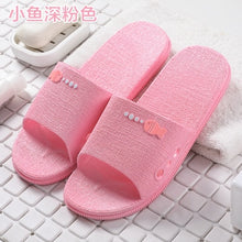 Load image into Gallery viewer, Women's new cool slippers, men's home summer shoes, women's anti-skid men's home bathroom, home slippers.