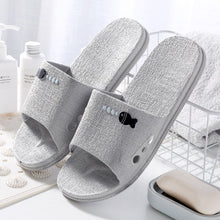 Load image into Gallery viewer, Women's new cool slippers, men's home summer shoes, women's anti-skid men's home bathroom, home slippers.