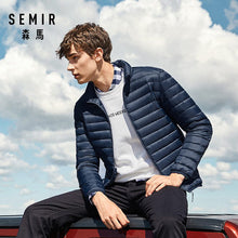 Load image into Gallery viewer, SEMIR 2018 Down Jacket Men Winter Portability Warm 90% White Duck Down Hooded Man Coat jaqueta masculino chaqueta hombre