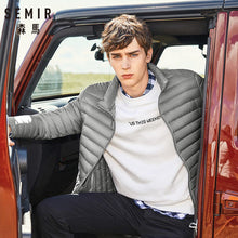 Load image into Gallery viewer, SEMIR 2018 Down Jacket Men Winter Portability Warm 90% White Duck Down Hooded Man Coat jaqueta masculino chaqueta hombre