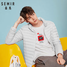 Load image into Gallery viewer, SEMIR 2018 Down Jacket Men Winter Portability Warm 90% White Duck Down Hooded Man Coat jaqueta masculino chaqueta hombre