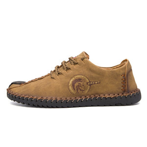 Summer Casual Lace Up Shoes Men Leather Walking Boat Shoe Loafers Moccasins Flats Shoes Men Luxury Brand Hot Sale Fashion 2018