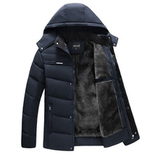 Load image into Gallery viewer, Parka Men Coats 2020 Winter Jacket Men Thicken Hooded Waterproof Outwear Warm Coat Fathers' Clothing Casual Men's Overcoat