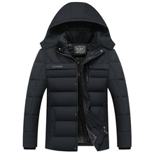 Load image into Gallery viewer, New Winter Jacket Men -20 Degree Thicken Warm Men Parkas Hooded Coat Fleece Man's Jackets Outwear Jaqueta Masculina