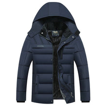 Load image into Gallery viewer, New Winter Jacket Men -20 Degree Thicken Warm Men Parkas Hooded Coat Fleece Man's Jackets Outwear Jaqueta Masculina