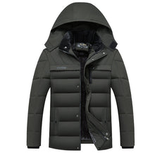 Load image into Gallery viewer, New Winter Jacket Men -20 Degree Thicken Warm Men Parkas Hooded Coat Fleece Man's Jackets Outwear Jaqueta Masculina