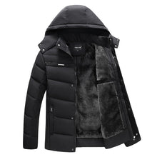 Load image into Gallery viewer, Parka Men Coats 2020 Winter Jacket Men Thicken Hooded Waterproof Outwear Warm Coat Fathers' Clothing Casual Men's Overcoat