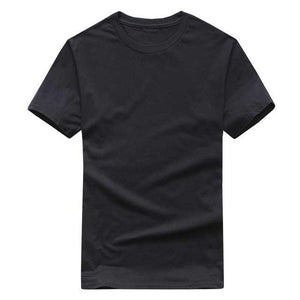 2020 New Solid color T Shirt Mens Black And White 100% cotton T-shirts Summer Skateboard Tee Boy Skate Tshirt Tops European size