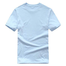 Load image into Gallery viewer, 2020 New Solid color T Shirt Mens Black And White 100% cotton T-shirts Summer Skateboard Tee Boy Skate Tshirt Tops European size
