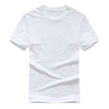 Load image into Gallery viewer, 2020 New Solid color T Shirt Mens Black And White 100% cotton T-shirts Summer Skateboard Tee Boy Skate Tshirt Tops European size