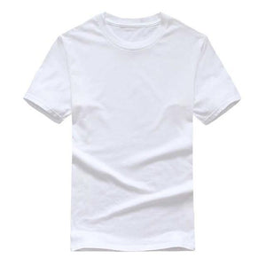 2020 New Solid color T Shirt Mens Black And White 100% cotton T-shirts Summer Skateboard Tee Boy Skate Tshirt Tops European size