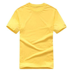 2020 New Solid color T Shirt Mens Black And White 100% cotton T-shirts Summer Skateboard Tee Boy Skate Tshirt Tops European size