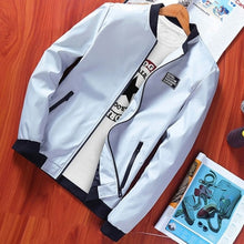 Load image into Gallery viewer, DIMUSI Men&#39;s Bomber Zipper Jacket Winter Male Fleece Warm Coats Casual Streetwear Hip Hop Slim Fit Pilot Jackets Mens Clothing
