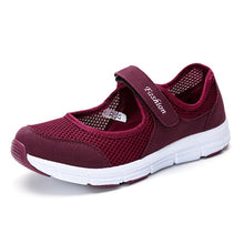 Load image into Gallery viewer, Summer Breathable Women Sneakers Healthy Walking Mary Jane Shoes Sporty Mesh Sport Running Mother Gift Light Flats 35-42 Size