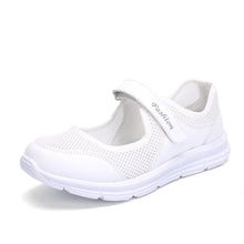 Load image into Gallery viewer, Summer Breathable Women Sneakers Healthy Walking Mary Jane Shoes Sporty Mesh Sport Running Mother Gift Light Flats 35-42 Size