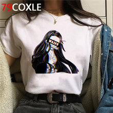Load image into Gallery viewer, Hot Demon Slayer Funny Cartoon T Shirt Men Fashion Kimetsu No Yaiba T-shirt Graphic Japanese Anime Tshirt Hip Hop Top Tees Male